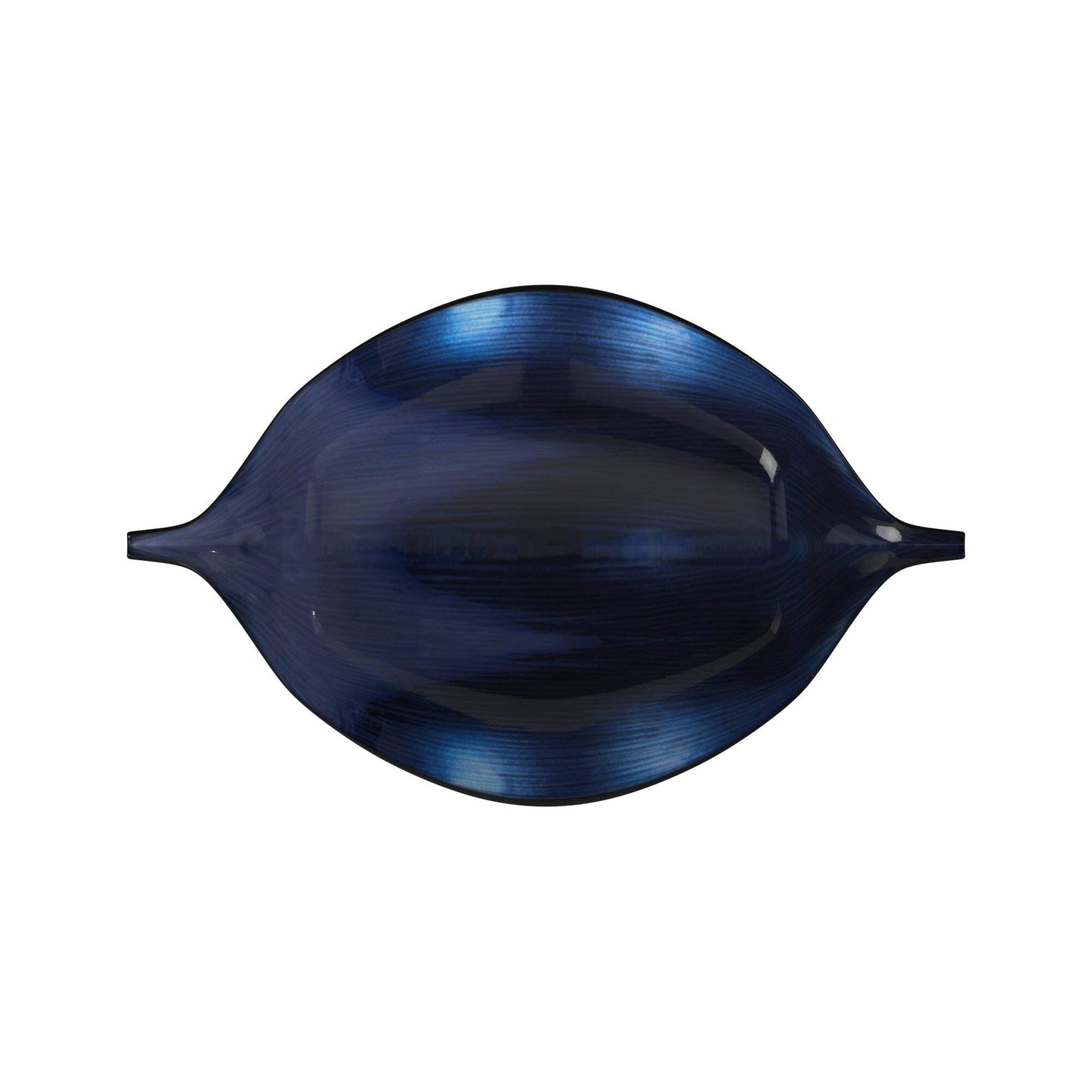 Wooden Decorative Bowl with Lacquered Finish