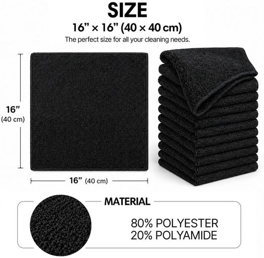 Microfiber Towels (Pack of 25)