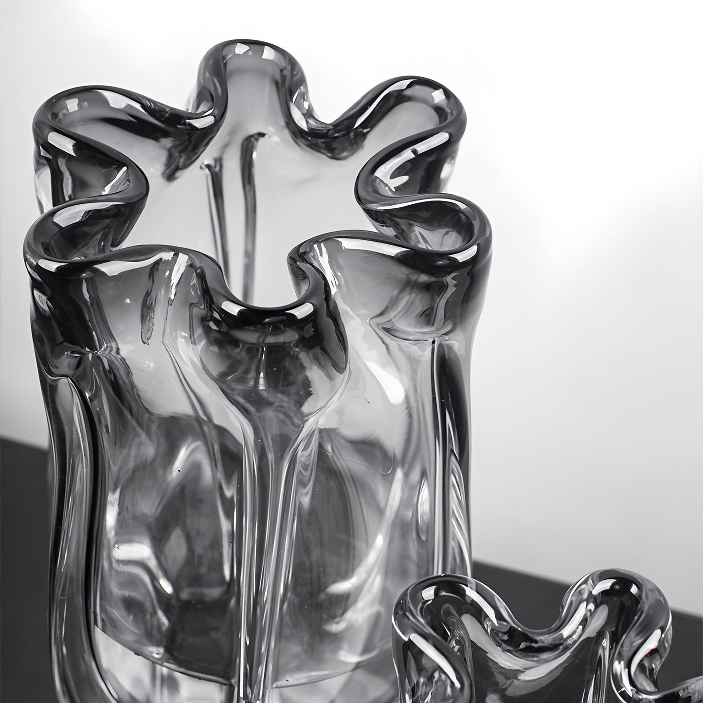Hand-Blown Art Glass Vase