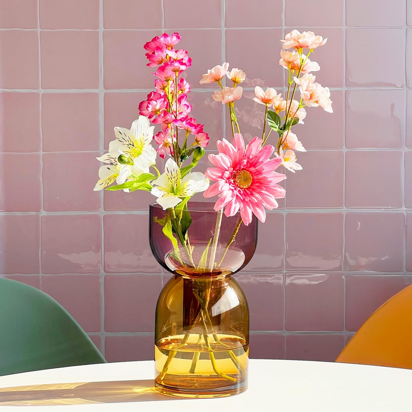 Reversible Glass Vase
