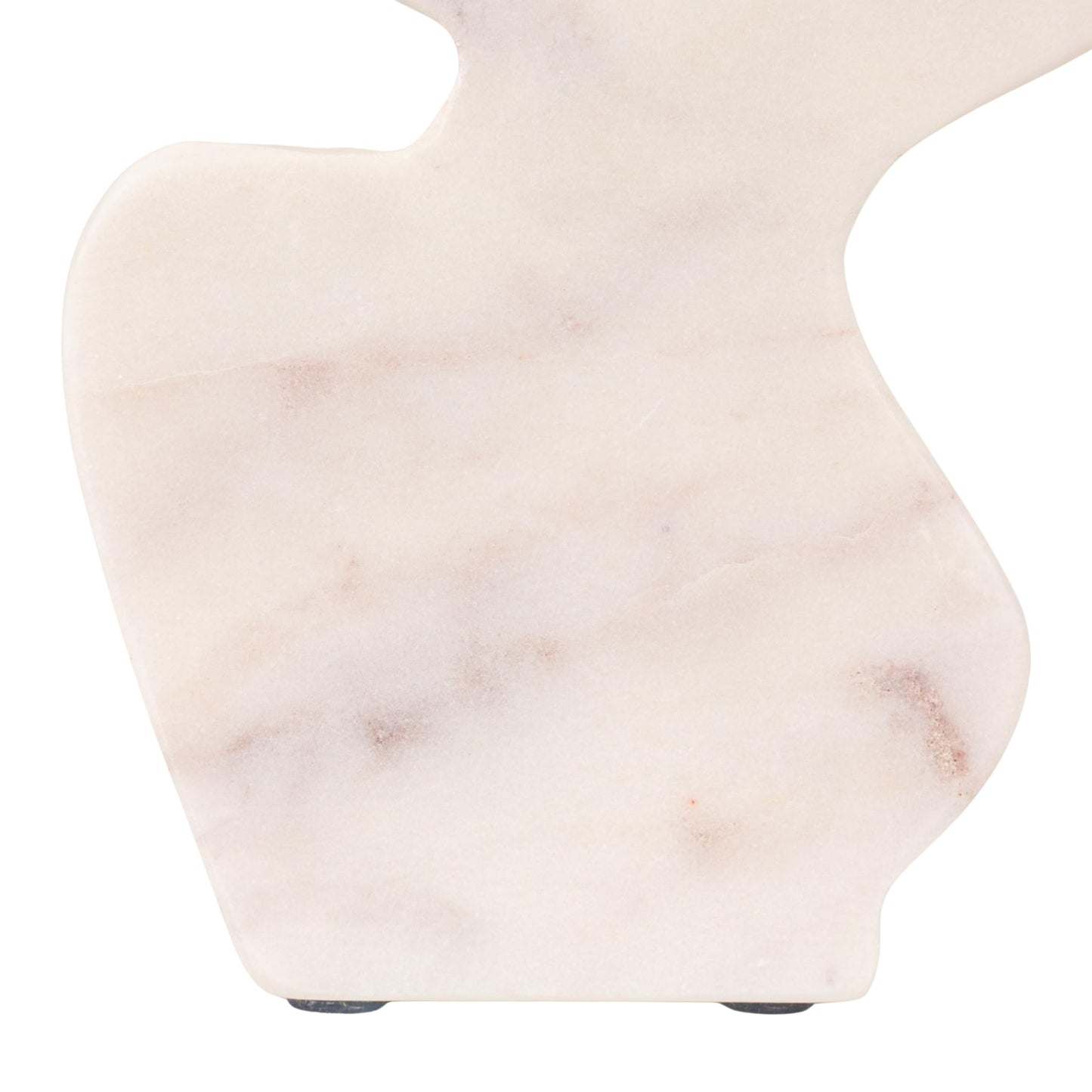 Abstract Faux Marble Sculptures, Set of 2