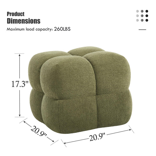 Square Upholstered Ottoman