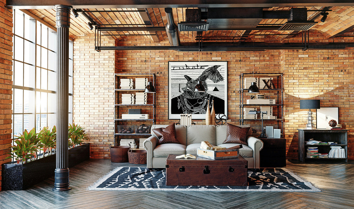 Industrial/Urban Loft Interior Design Style: Raw, Honest, and Warmer Than You Expect
