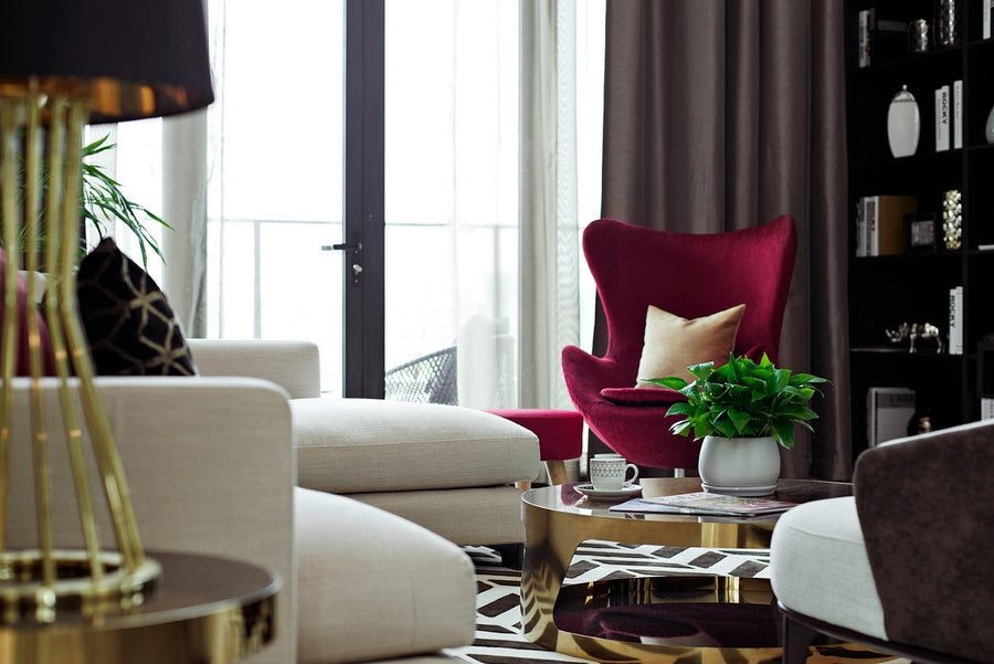 Hollywood Glam/Maximalist Luxe Interior Design Style: For People Who Believe More Is More