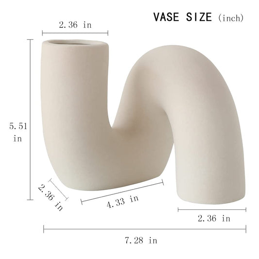 Ceramic Abstract Vase