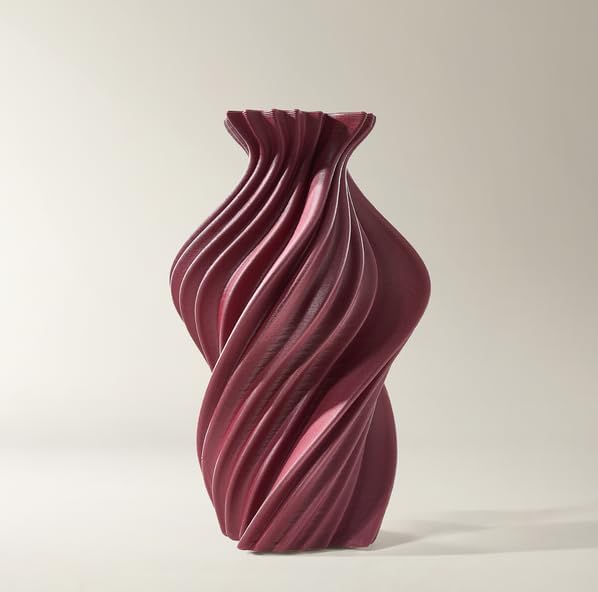 Porcelain Twisted Vase