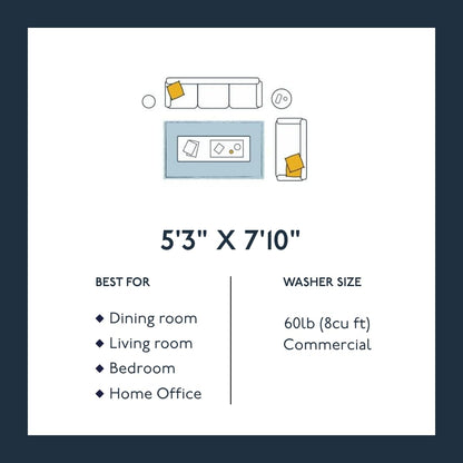 5' x 8' Area Rug