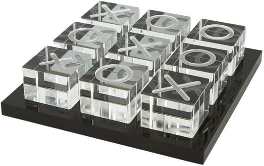 Acrylic Tic Tac Toe Decorative Object