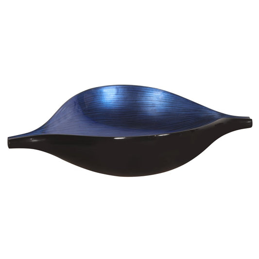 Wooden Decorative Bowl with Lacquered Finish