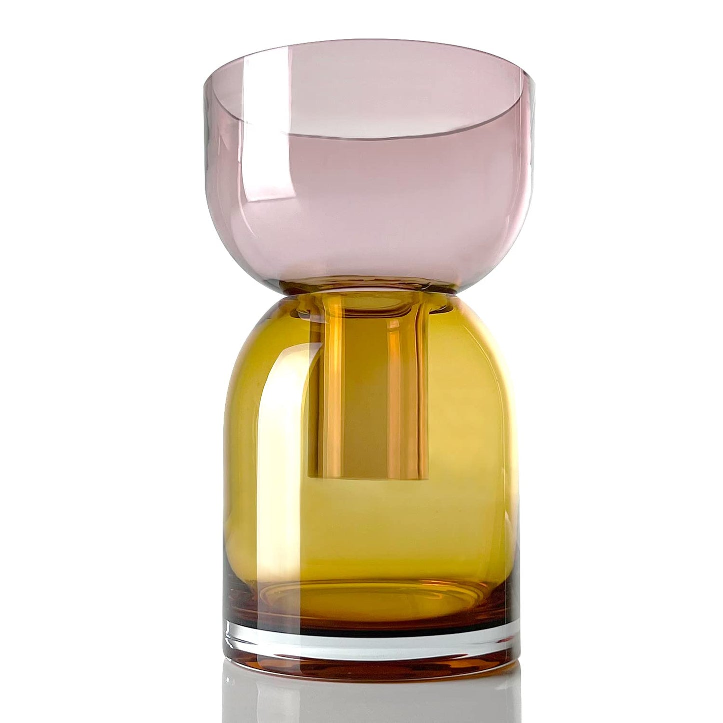Reversible Glass Vase
