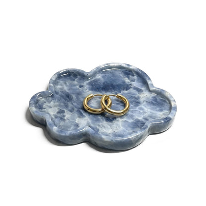 Blue Marble Decorative Tray