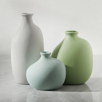 Ceramic Vases, Set of 3