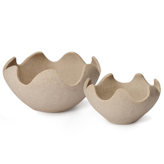 Resin Decorative Bowls, Set of 2