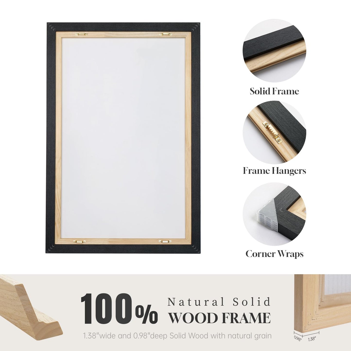 Abstract Print on Canvas Artwork, Set of 3
