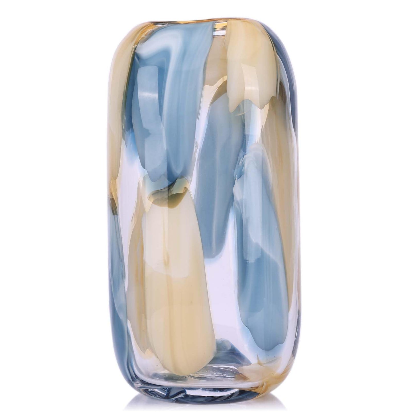 Hand-Blown Murano Glass Vase