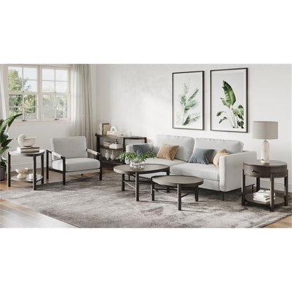 Wood Nesting 2-Piece Coffee Table