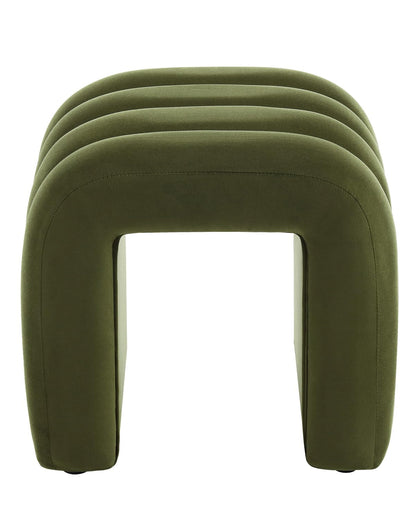 Tufted Velvet Ottoman/Bench
