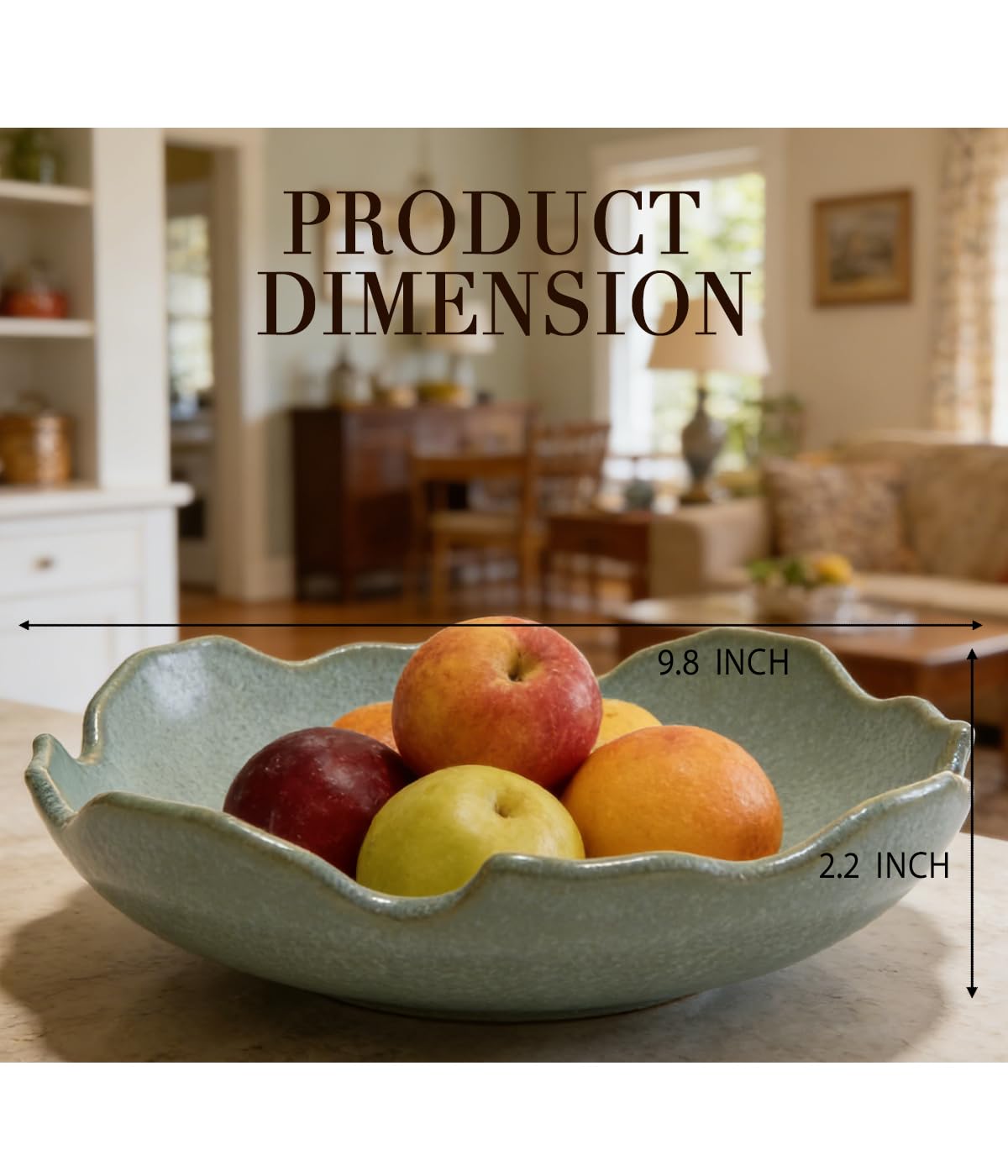 Glazed Ceramic Decorative Sculptural Bowl