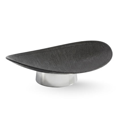 Oval Decorative Pedestal Bowl