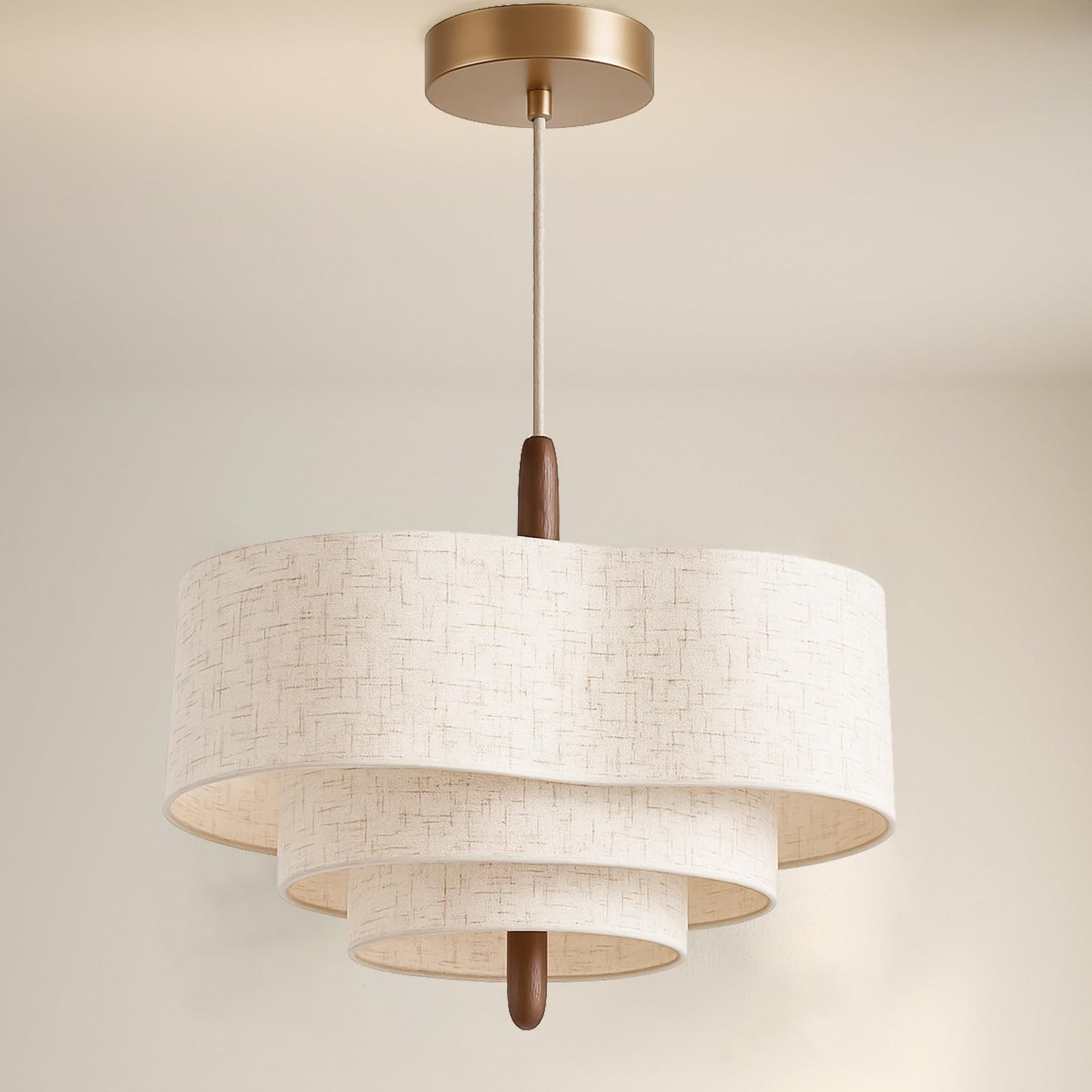 3-Tier LED Chandelier
