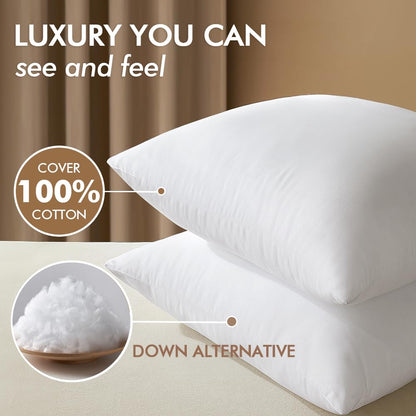 Down Feather Pillow Insert