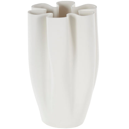 Abstract Ripple Ceramic Vase