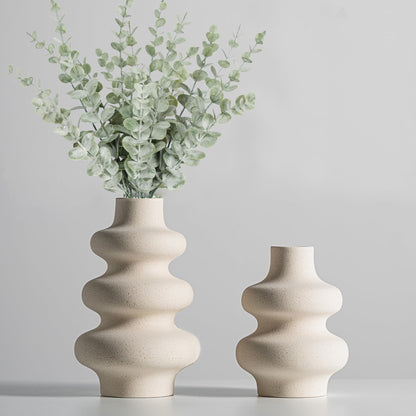 Rounded Ceramic Vases, Set 2
