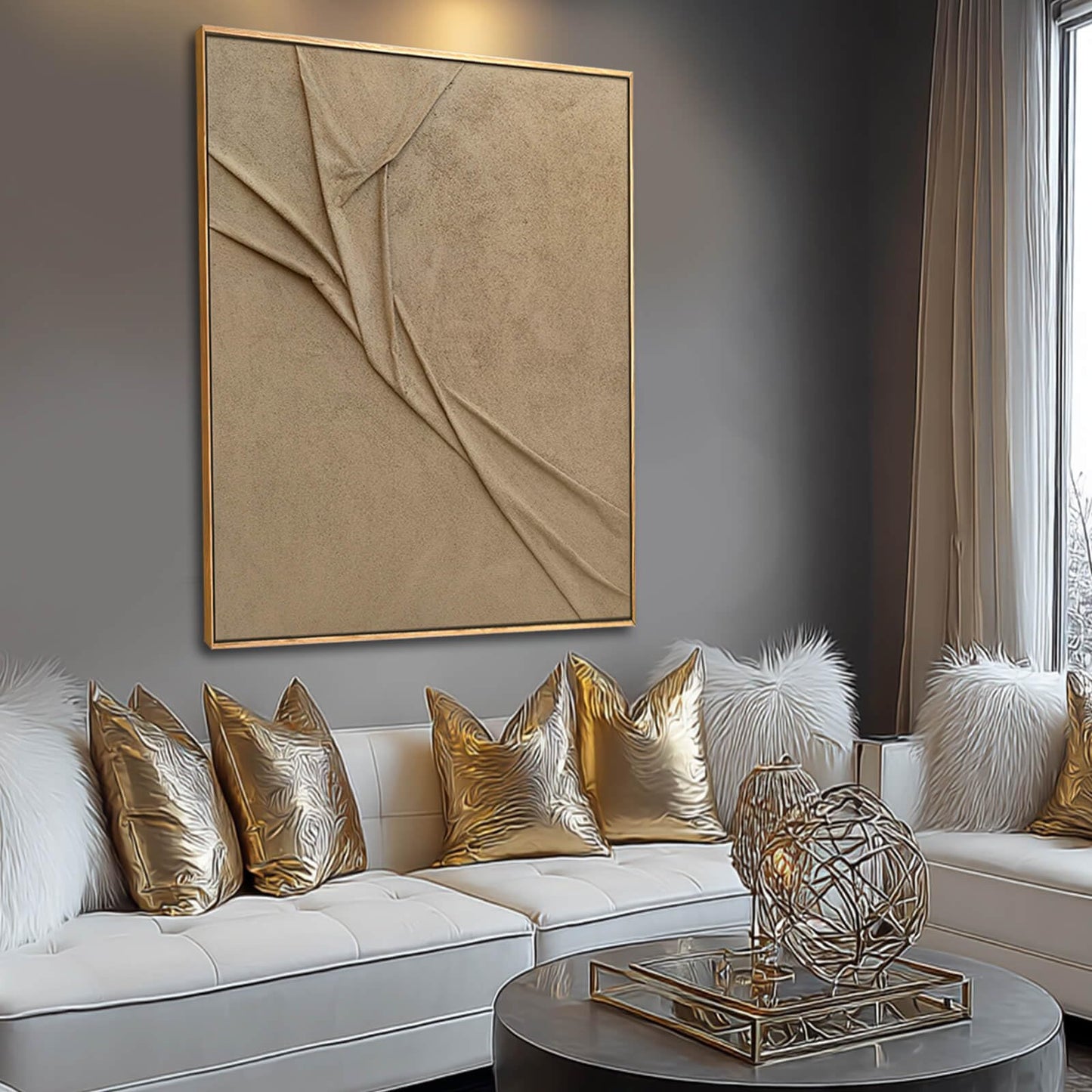 Textured Canvas Framed Art