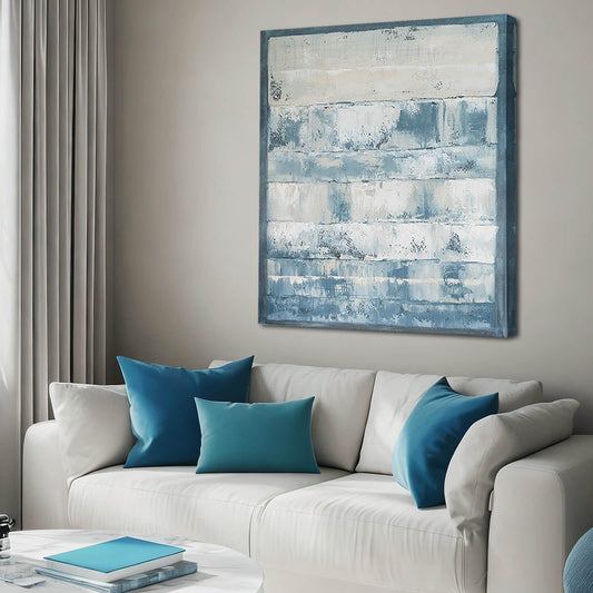 Abstract Print on Canvas, Framed