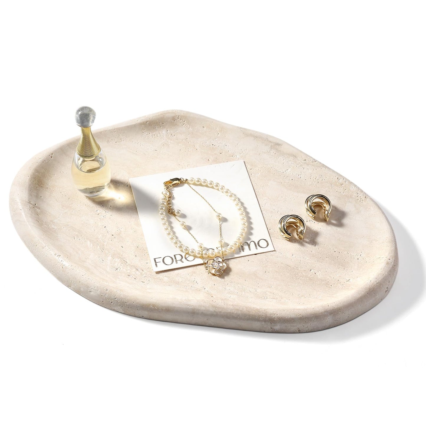 Travertine Decorative Tray