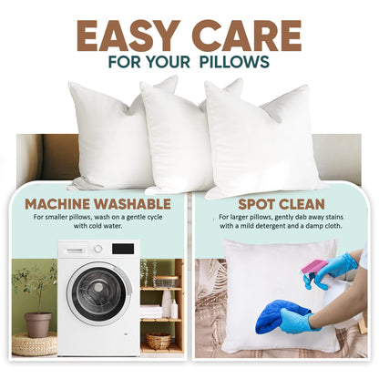 Synthetic Down Hypoallergenic Pillow Insert