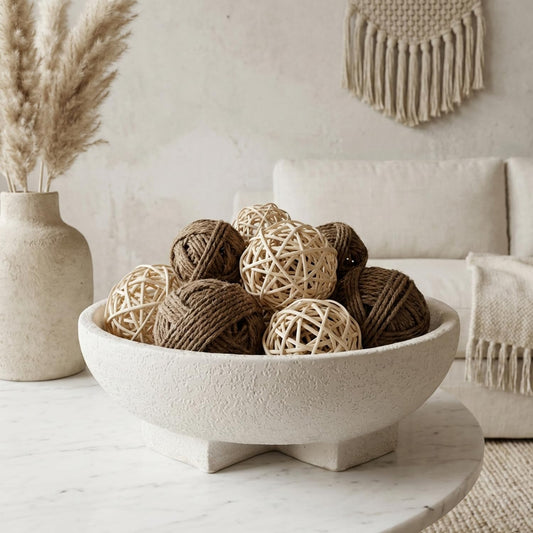 Resin Decorative Pedestal Bowl