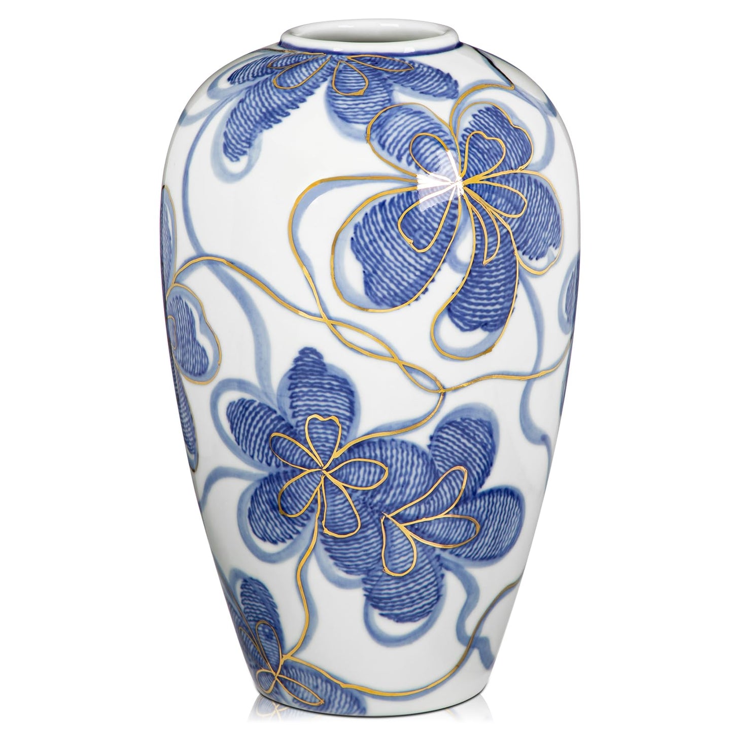 Hand-Painted Ceramic Vase