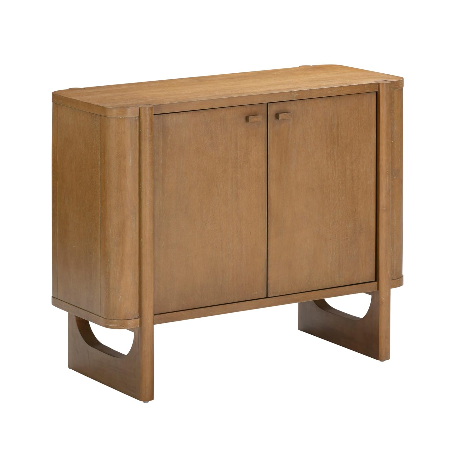 37" Pine Wood Credenza