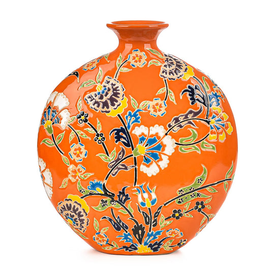 Painted Ceramic Vase