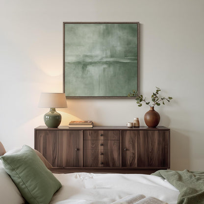 Framed Abstract Print on Canvas Wall Art