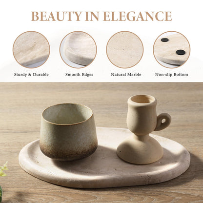 Travertine Decorative Tray