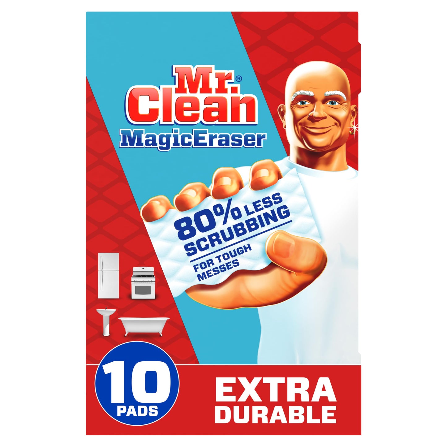 Mr. Clean Magic Eraser Sponge, 10 Piece