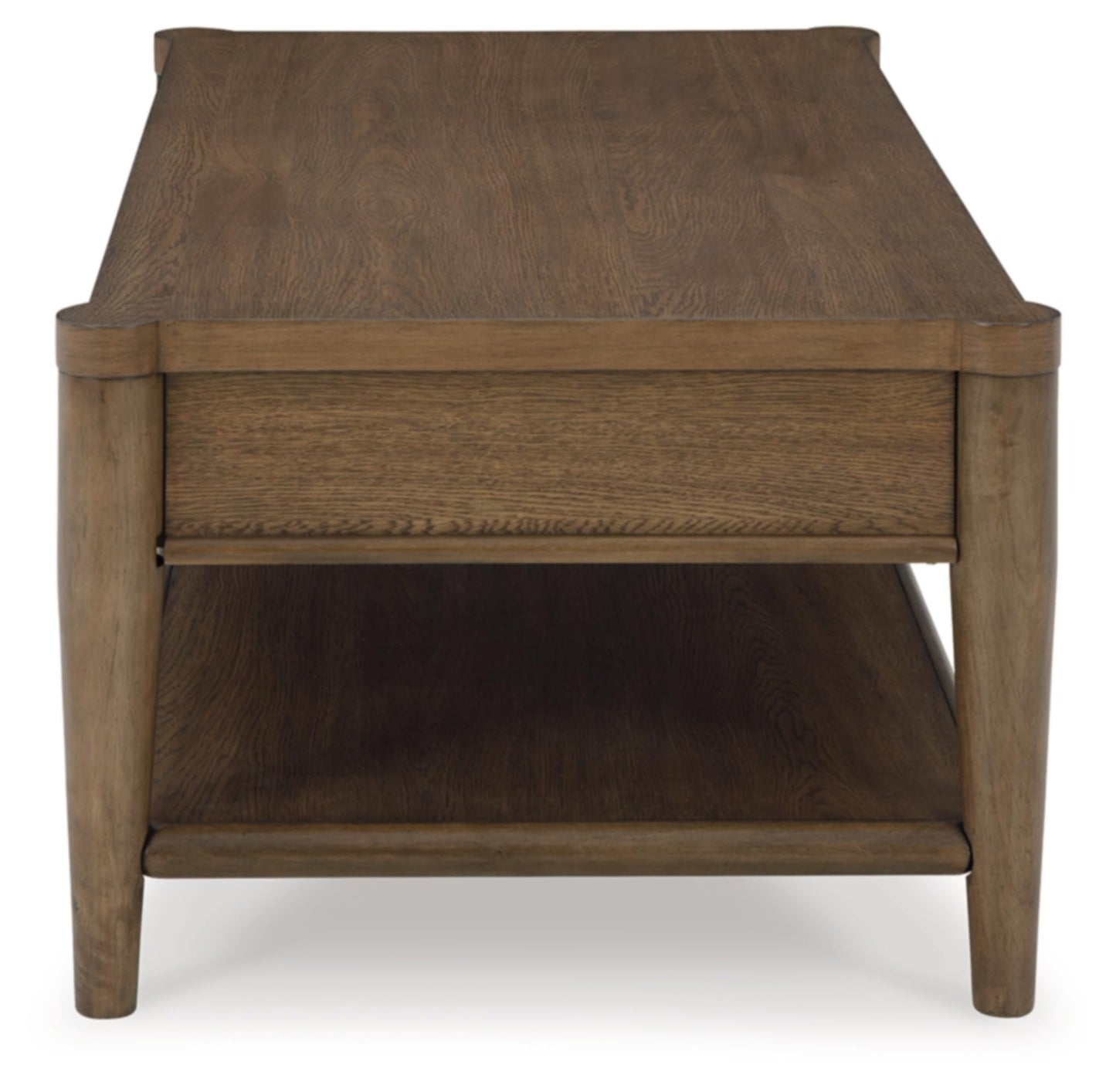 Wood Coffee Table with Storage