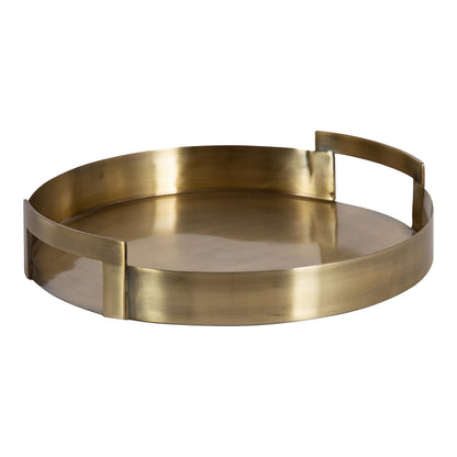 Round Metal Decorative Tray