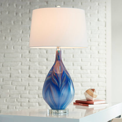 Glass Table Lamp