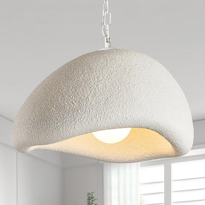 Resin Sculptural Japandi Pendant