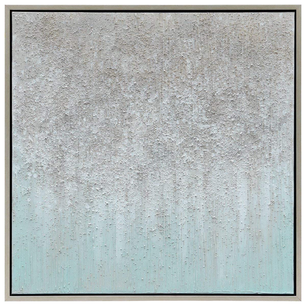 Textured Hand-Painted Canvas, Framed