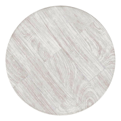 White Mango Wood Accent Table