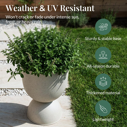 Outdoor Planters, Set of 2