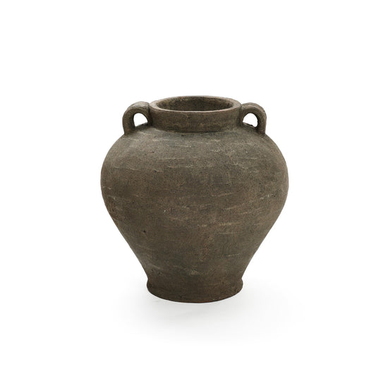 Ceramic Vase with Terracotta Finish