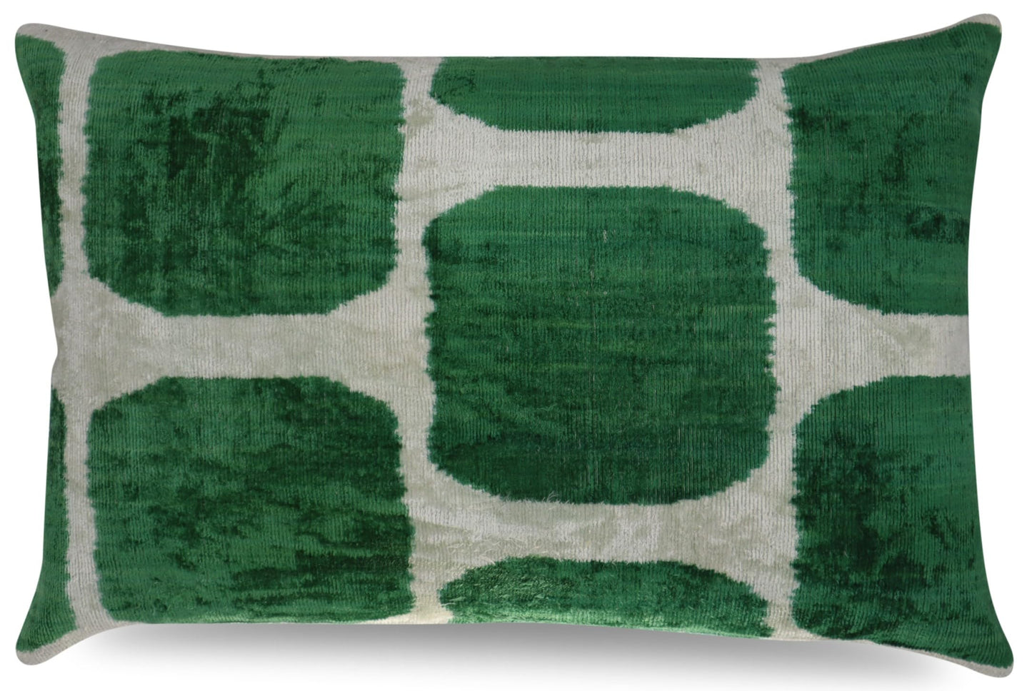 Velvet Throw Pillow with Down Feather Insert