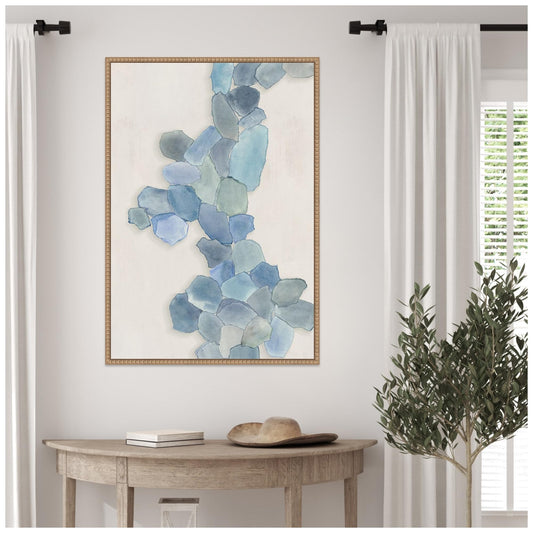 Abstract Print on Canvas, Framed