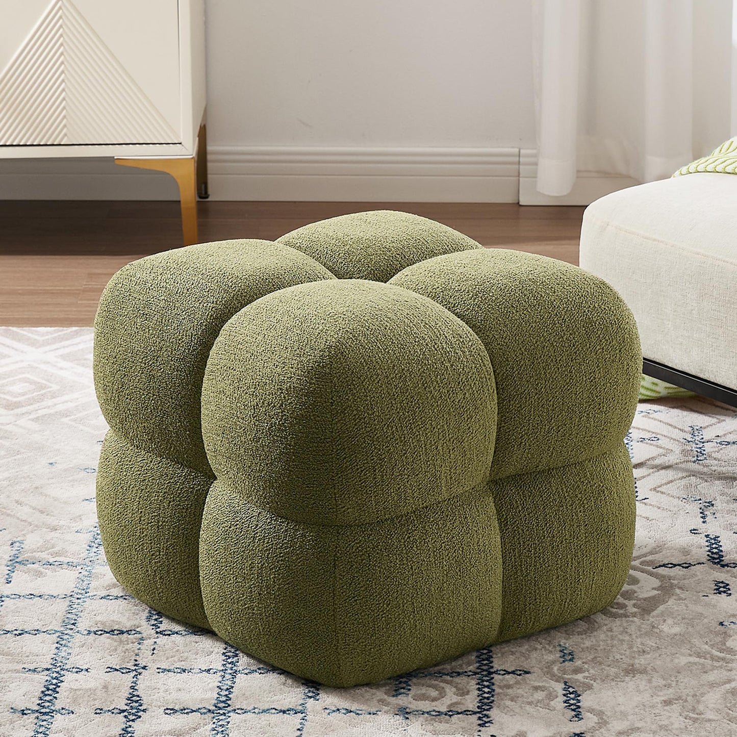 Square Upholstered Ottoman