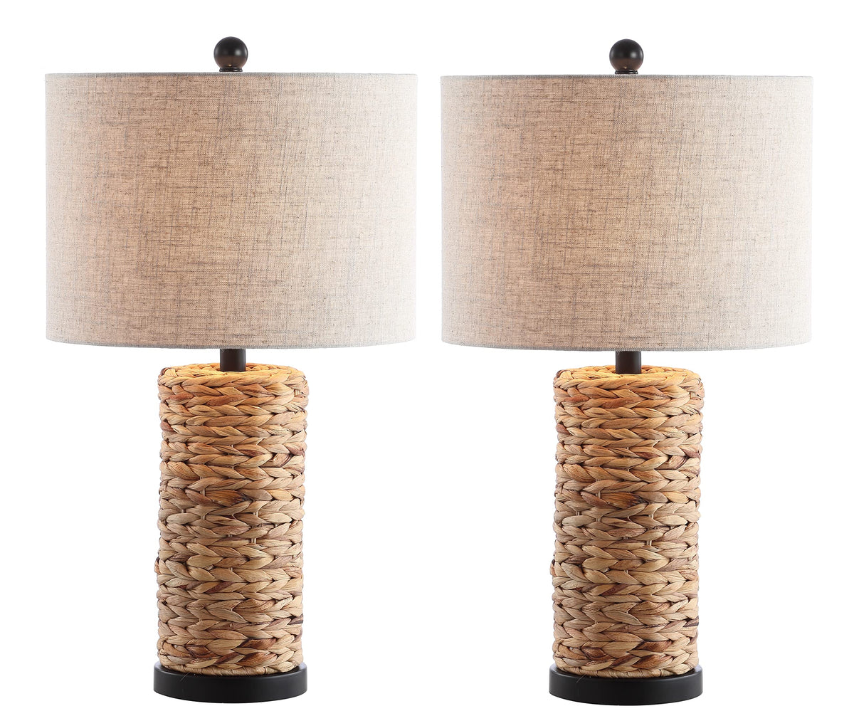 Natural Rope Table Lamps, Set of 2
